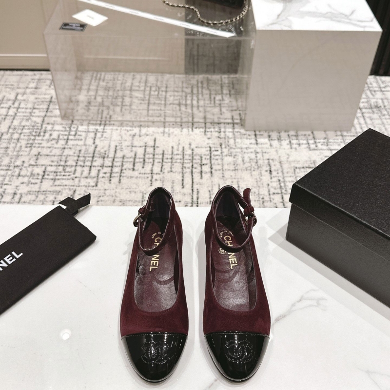 Ch*el flat shoes
